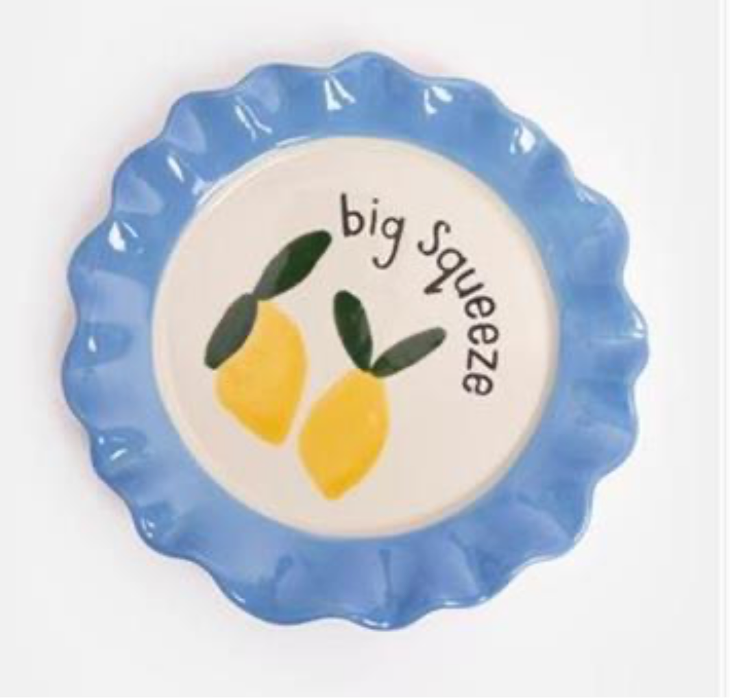 BIG SQUEEZE LEMONS PLATE