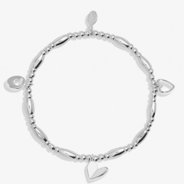 LIFES A CHARM 60TH BIRTHDAY SILVER PLATED BRACELET