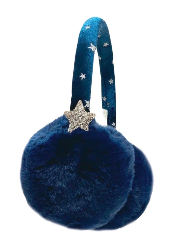 STARRY SKIES VELVET EARMUFFS