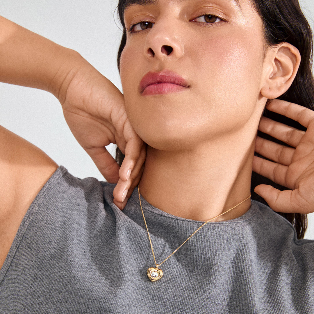 NOVA HEART NECKLACE GOLD