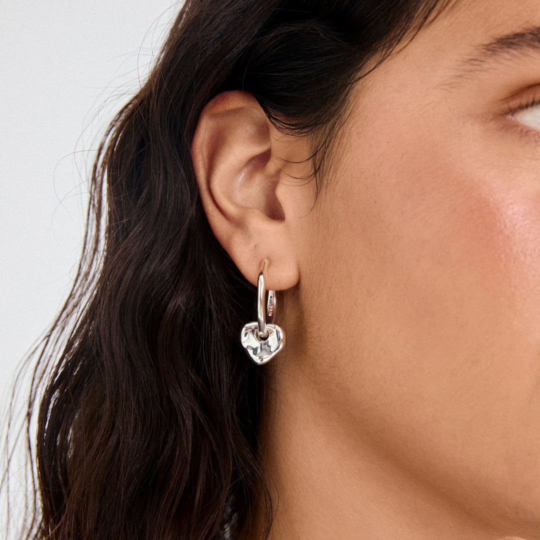 NOVA EARRINGS SILVER