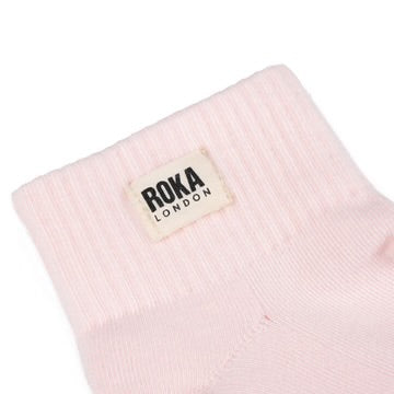 WEMBLEY ORGANIC COTTON TRANSCENDENT PINK SOCKS