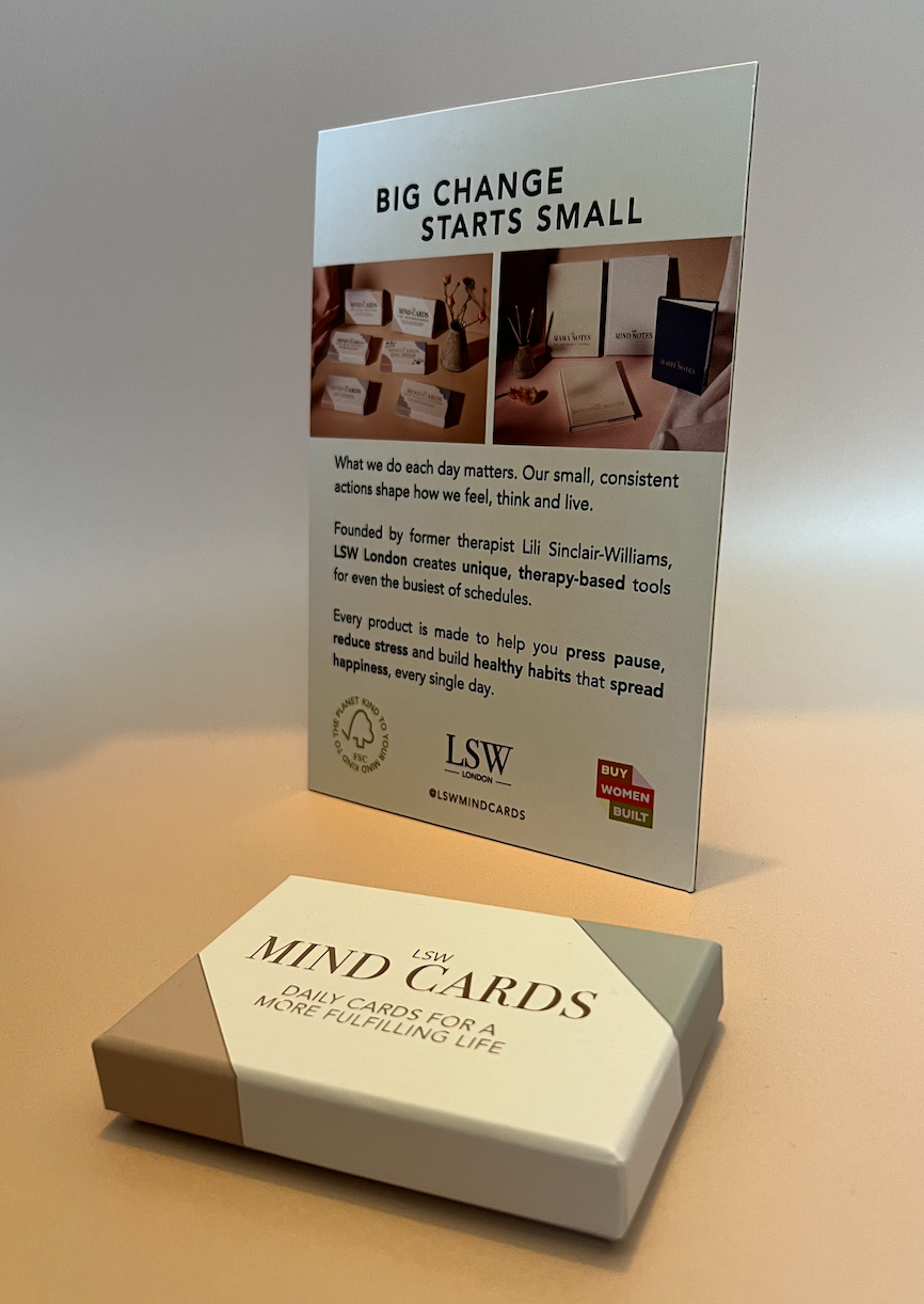 LSW London POS Sign (A5)