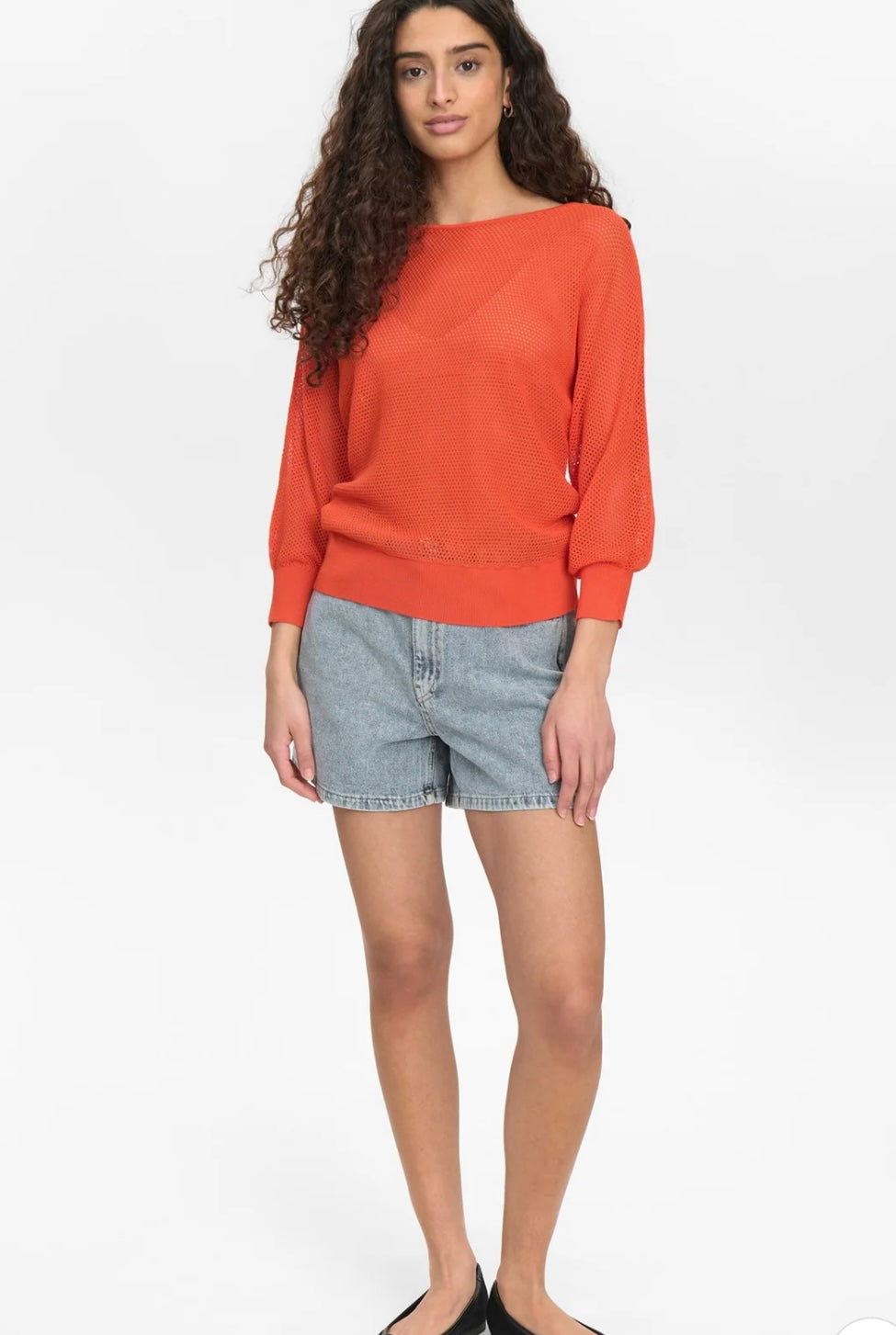 MONIS DAYA PULLOVER CHERRY TOMATO