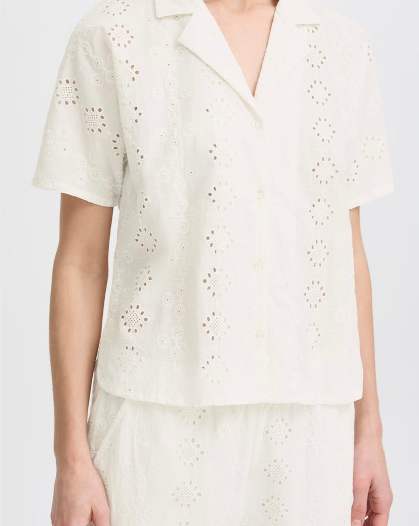 INGENLIS SHIRT MARSHMALLOW