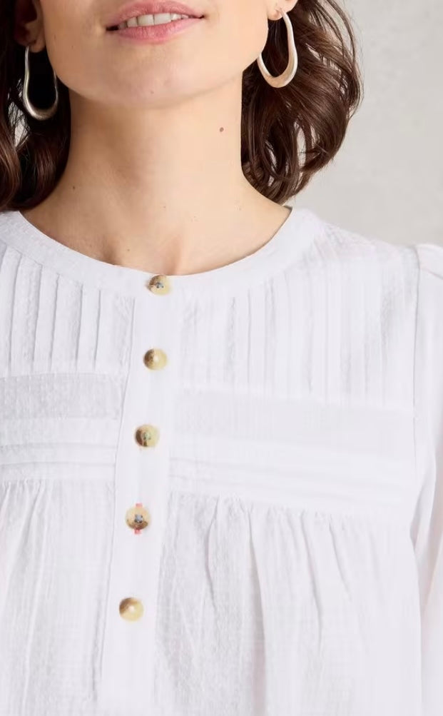 ISLA 3/4 TOP BRIL WHITE