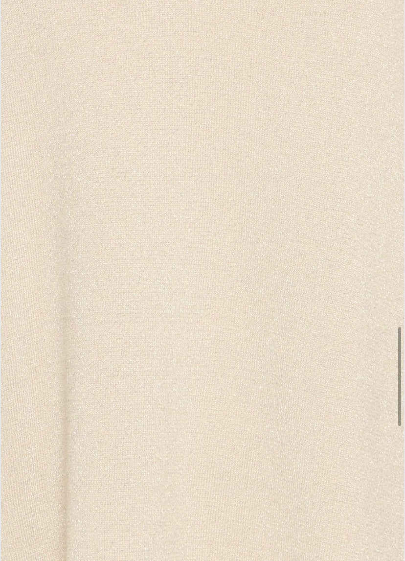 MOBBE TOP FROSTED ALMOND