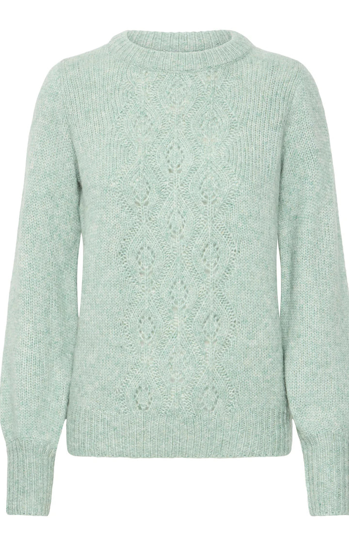 OKSANA JUMPER BLUE SURF MELANGE