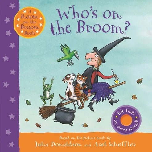 Who's On The Broom (Felt Flaps) (Board)