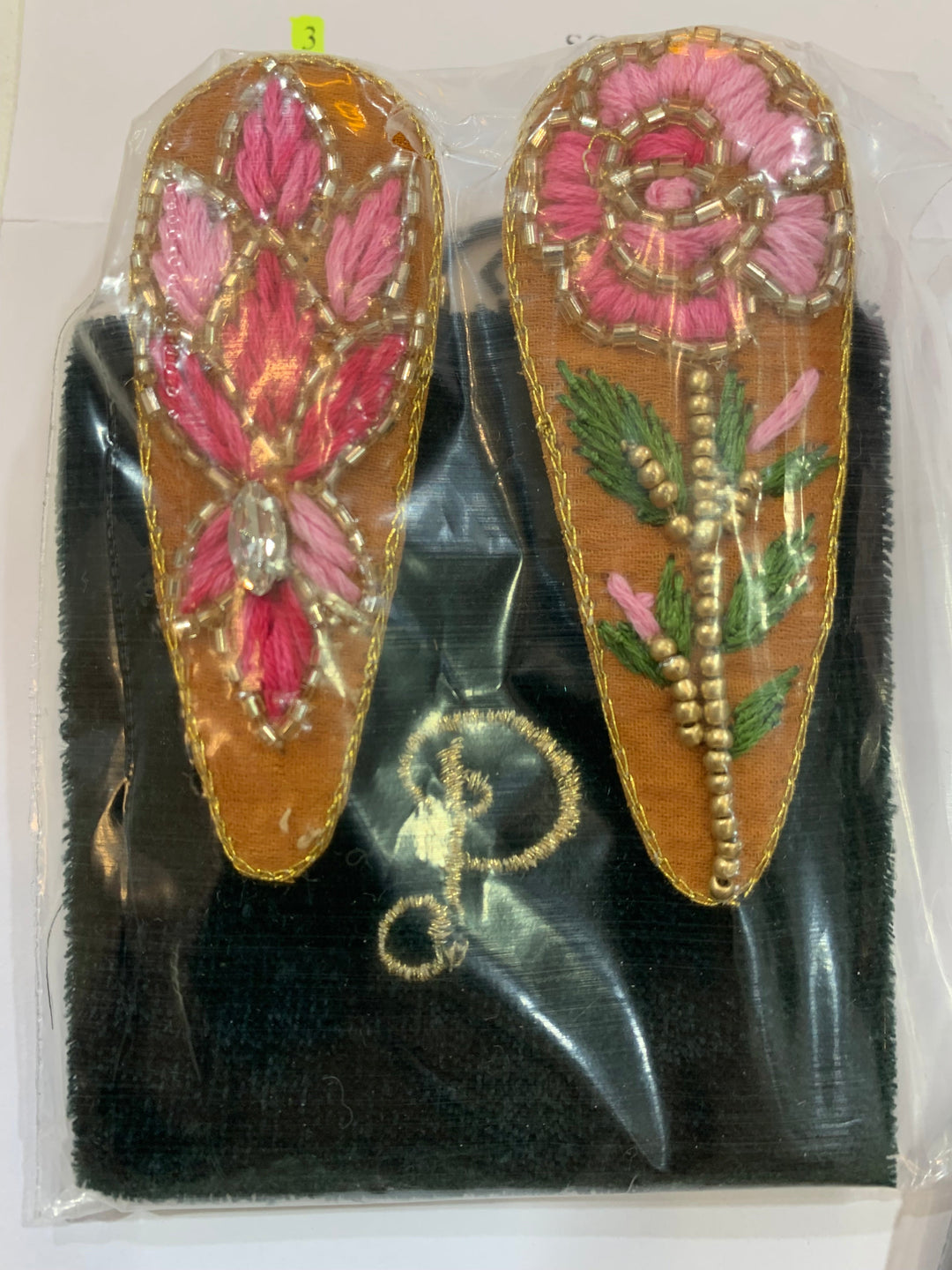HAIR CLIPS 2PK- SUMMER ROSE