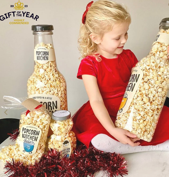 POPCORN KITCHEN SWEET & SALTY GIANT MONEY BOTTLE 550G