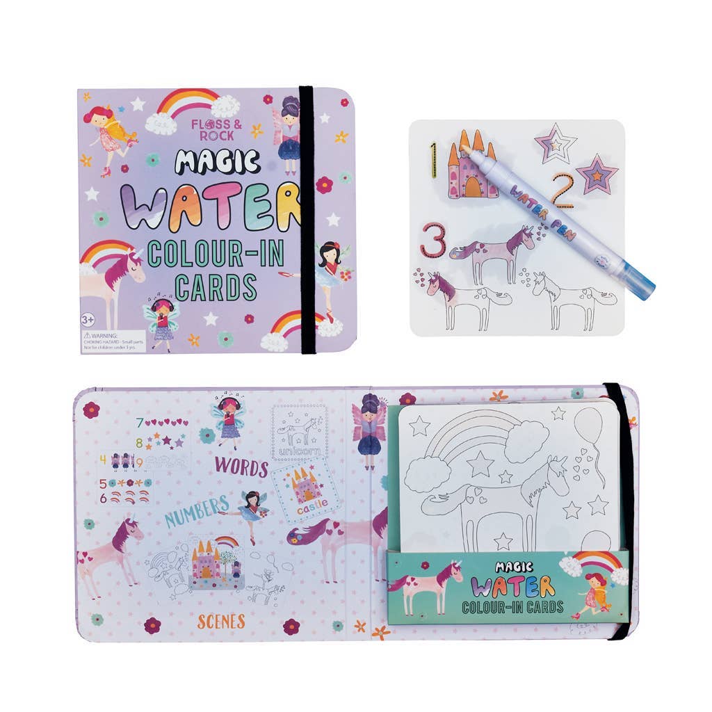 Fairy Unicorn Water Pen and Cards