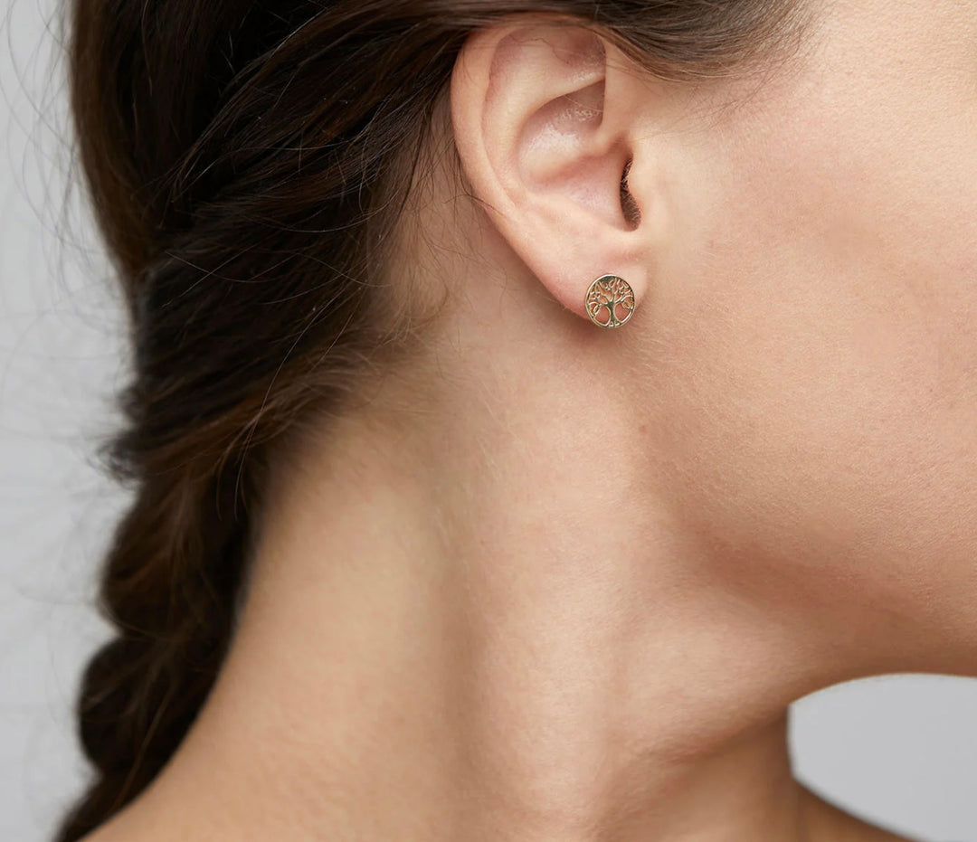 GEORGINA EAR STUDS GOLD PLATED