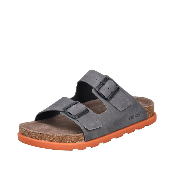 21190-40 MENS SANDALS GREY AGO