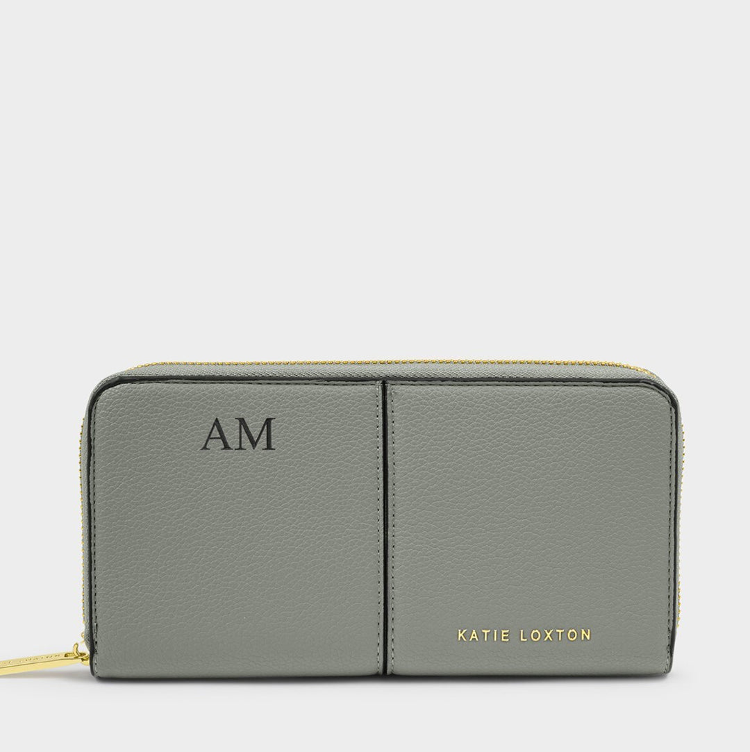 LAILA LARGE PURSE | GRAPHITE GREEN