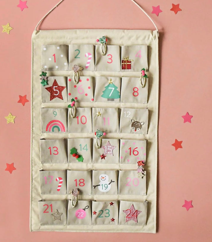 JOLLY XMAS REUSABLE ADVENT CALENDAR