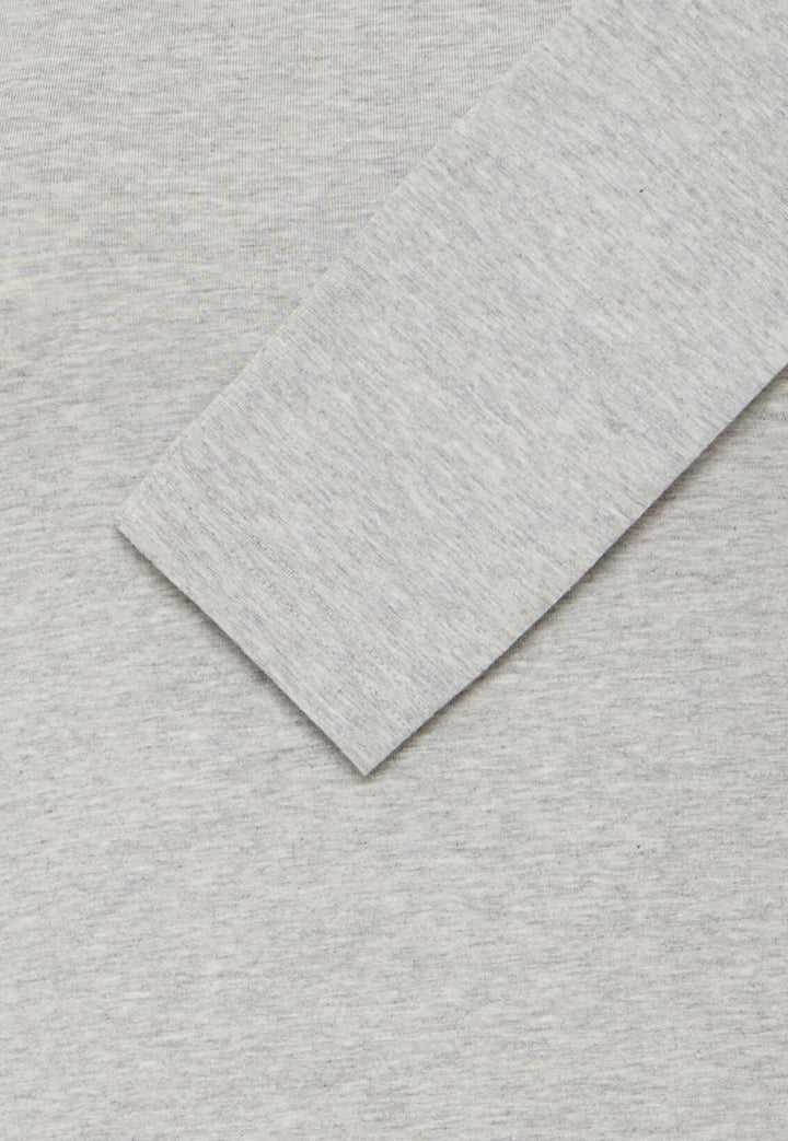 PAMILA LS T-SHIRT MID GREY MELANGE