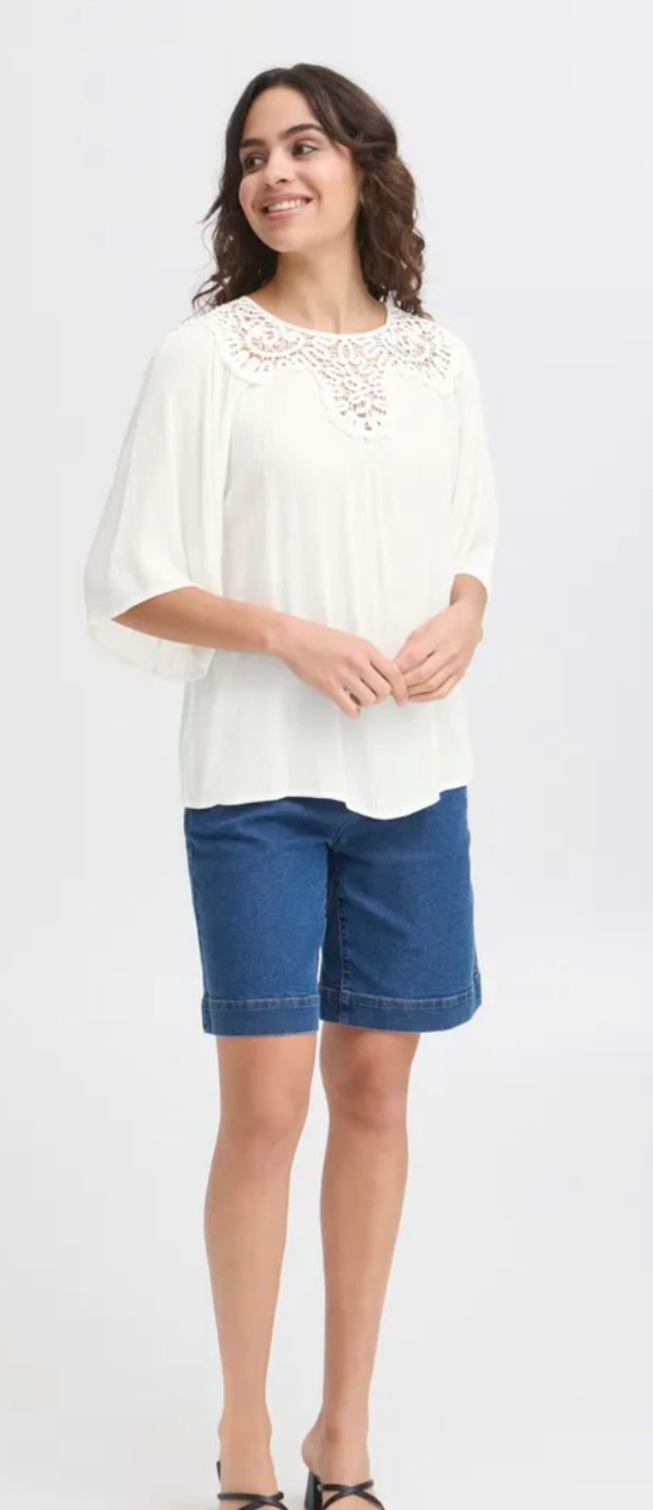 VANI BLOUSE WHISPER WHITE