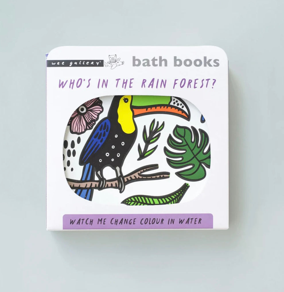 WHO’S IN THE RAINFOREST? BATH BOOK