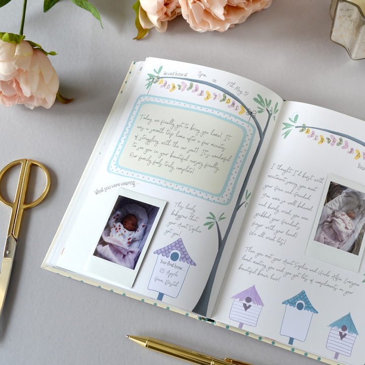 Bump to Birthday Pregnancy Journal | Pregnancy Keepsake Gift