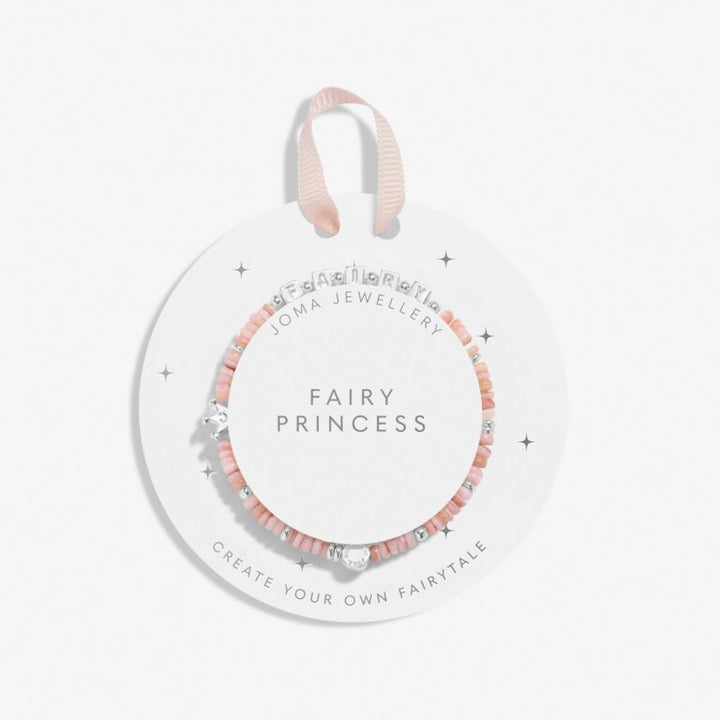 KIDS LITTLE HAPPY MOMENTS FAIRY PRINCESS SILVER PLATED BRACELET