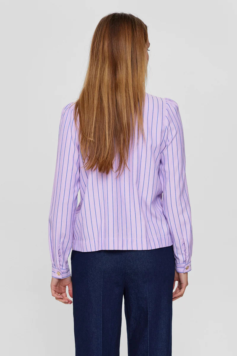 LILAC BREEZE AQUA SHIRT