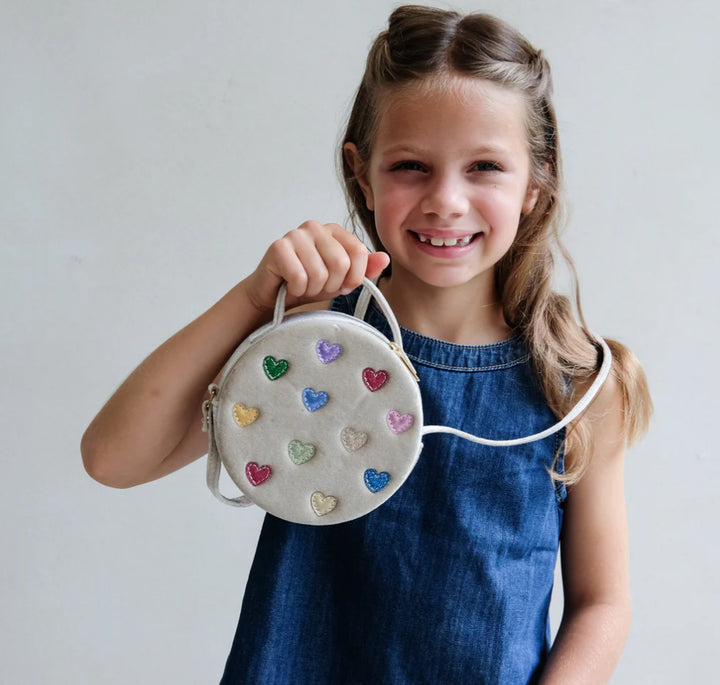 JAZZY HEARTS BAG BEIGE