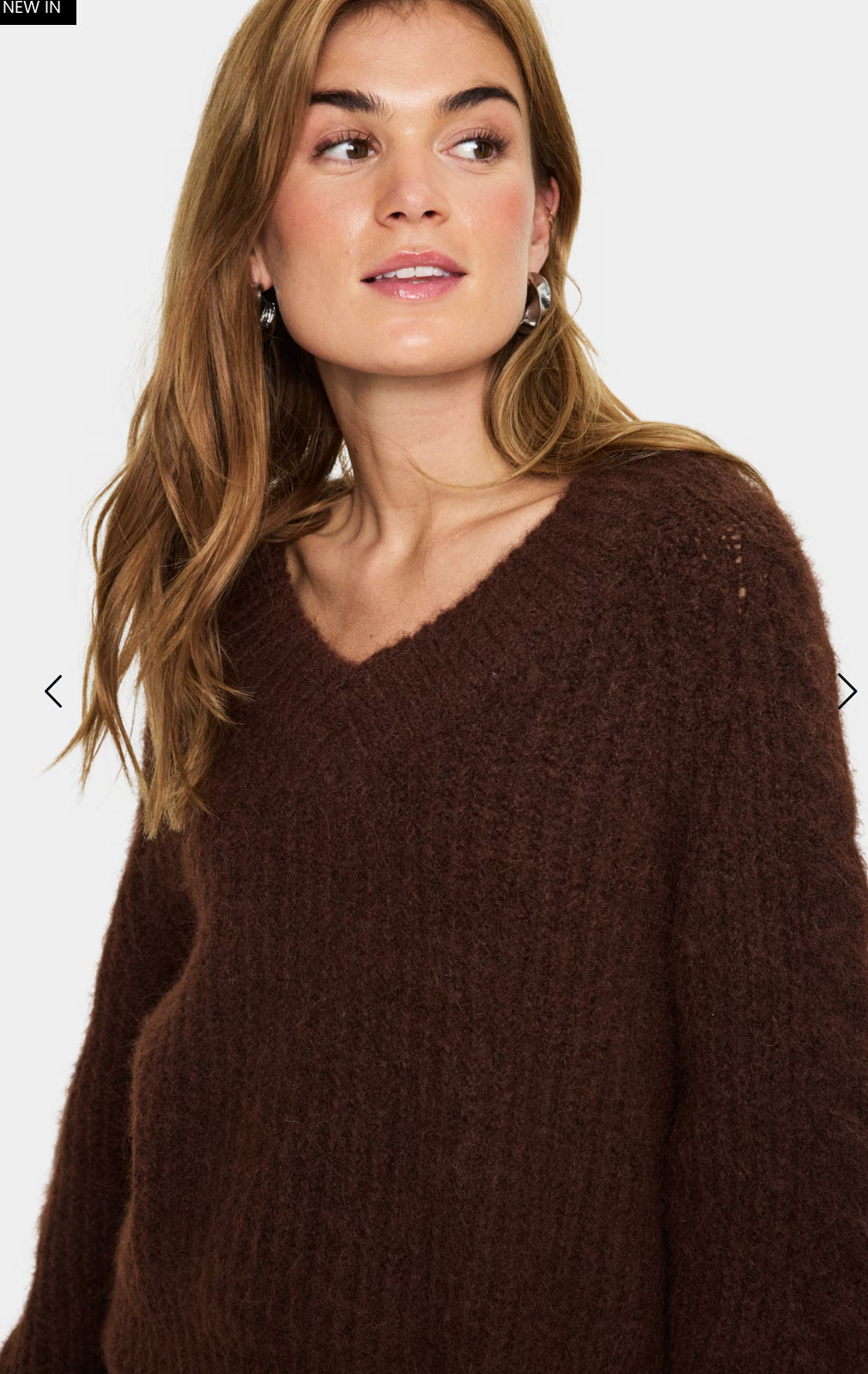 MANDA SZ PULLOVER FONDUE FUDGE MELANGE