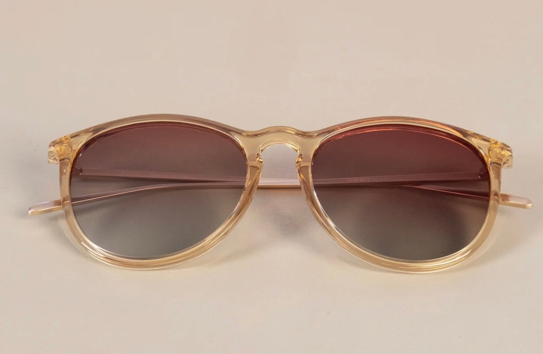 VANILLE SUNGLASSES LIGHT BROWN/GOLD