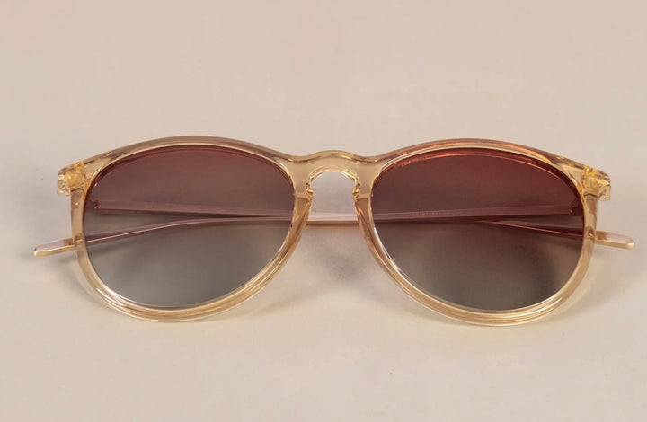 VANILLE SUNGLASSES LIGHT BROWN/GOLD