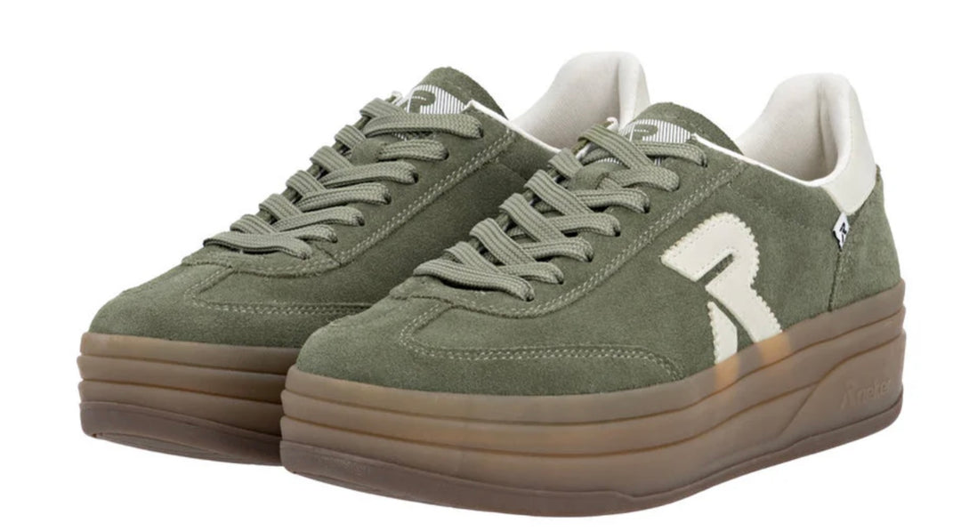 W3700-54 GREEN TRAINERS