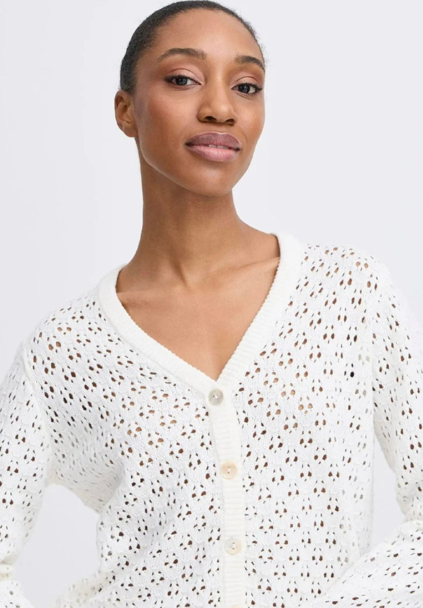 NAJO CARDIGAN MARSHMALLOW