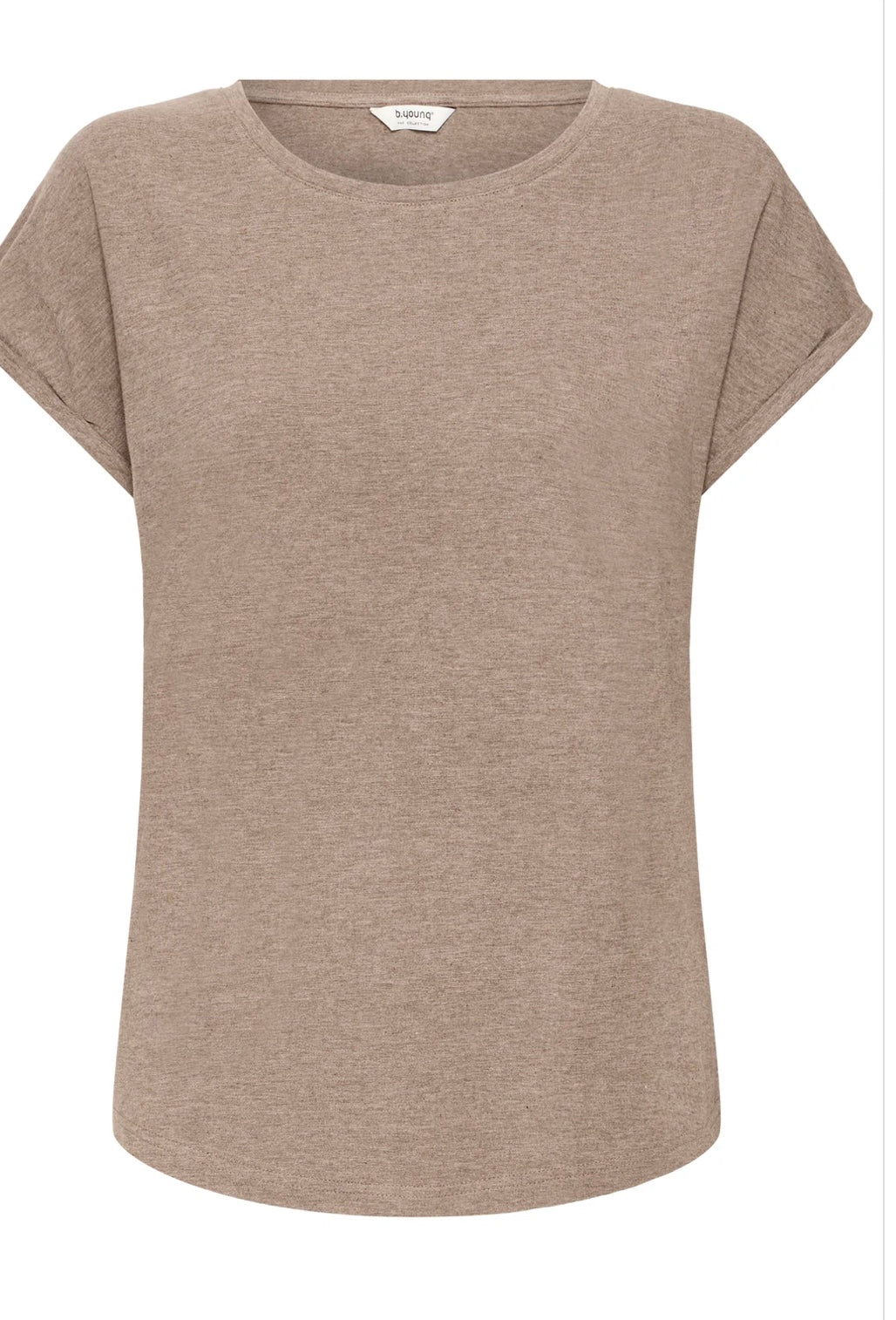 PAMILA T-SHIRT WALNUT MELANGE
