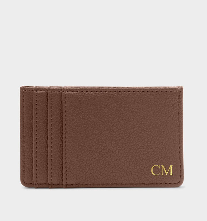 LAILA SLIM CARDHOLDER | DARK CHOCOLATE