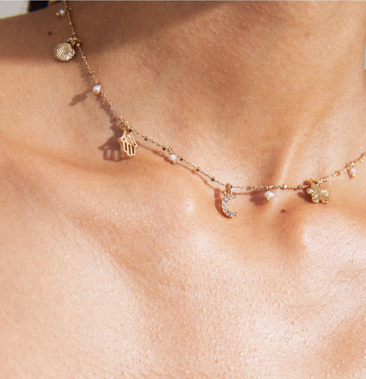 PRUCENCE NECKLACE GOLD PLATED