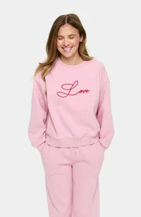 ZLOVINASZ SWEATSHIRT PINK NECTAR