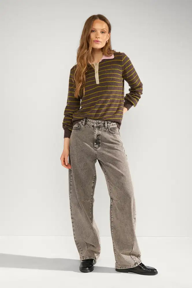 NULUCINDA Stripe Pullover