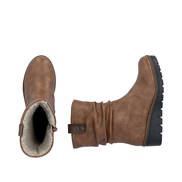 Rieker Women's Brown Ankle Boots X9155-24
