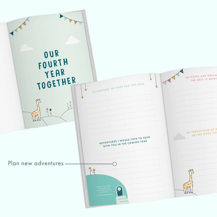 The Story of Us | Family Memory Journal | Keepsake Gift