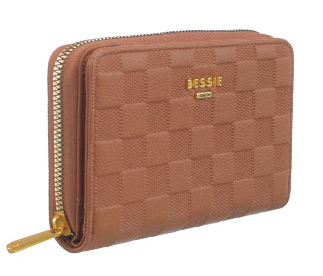 CHECKBOARD WALLET: Blue