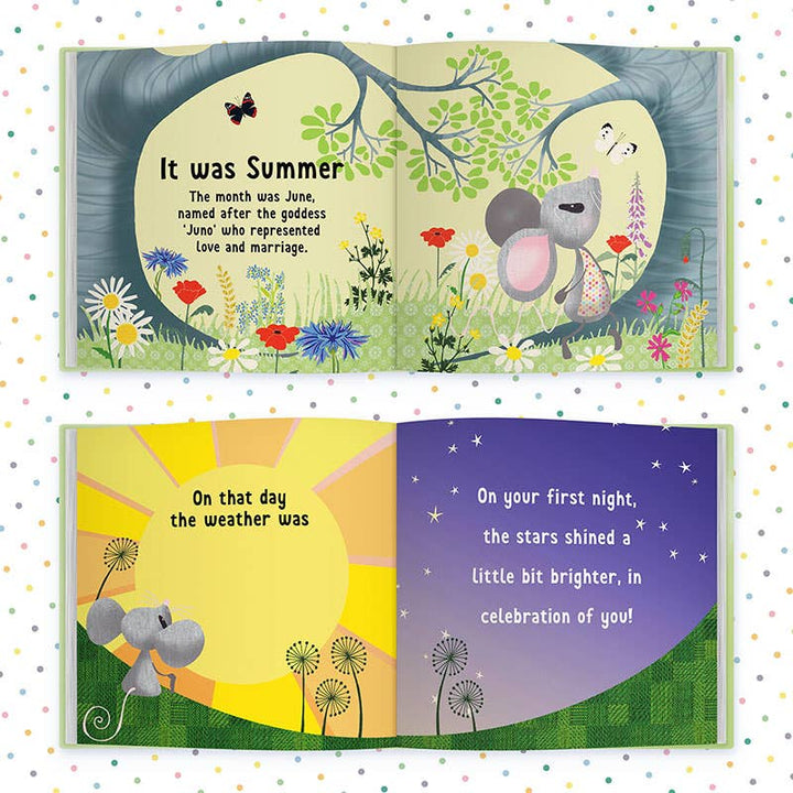 The Day You Were Born In June | Newborn Gift | Baby Shower