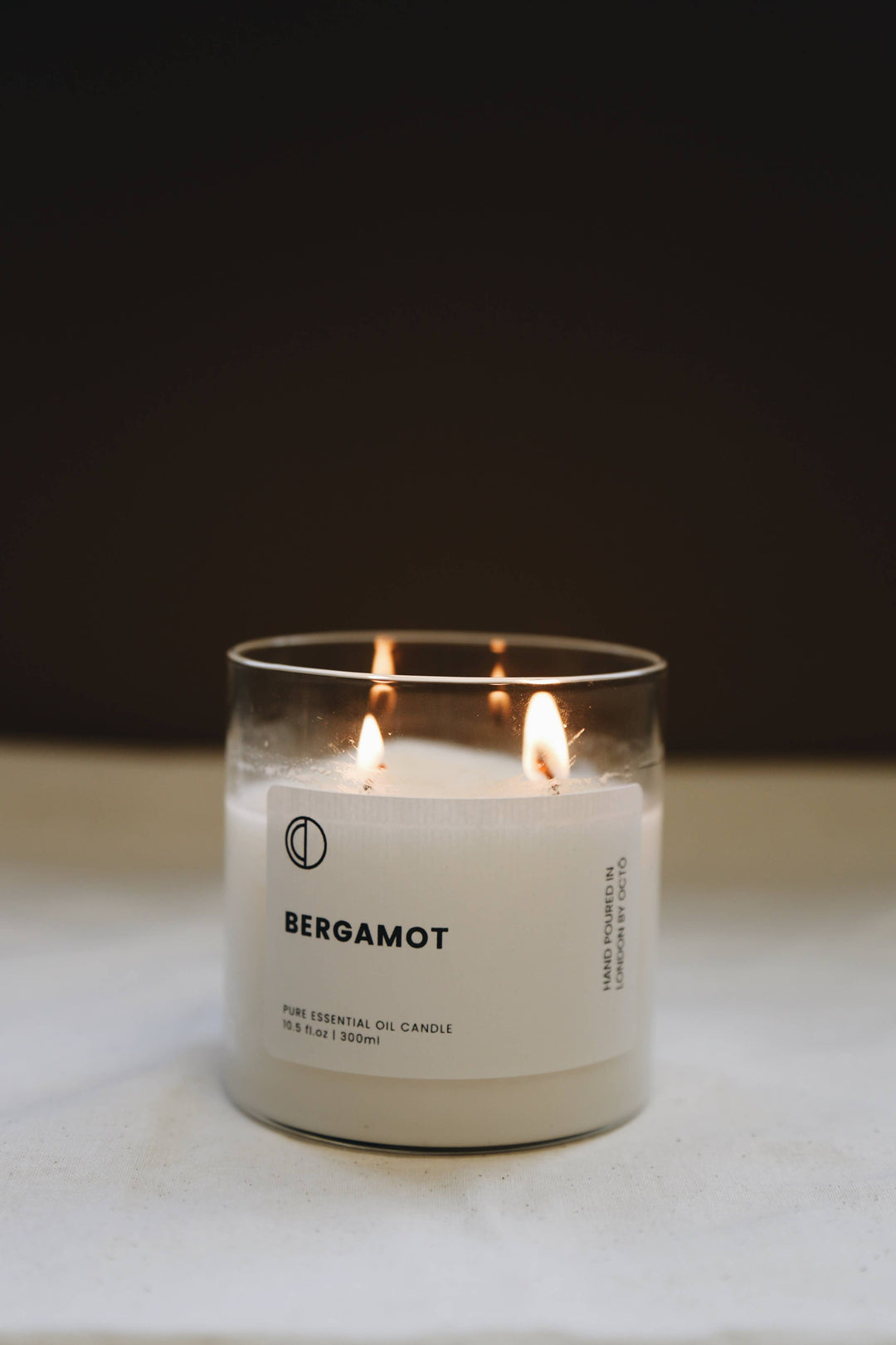 Clear Glass Candle 300ml | 2 wick | Limited Edition: French Lavender