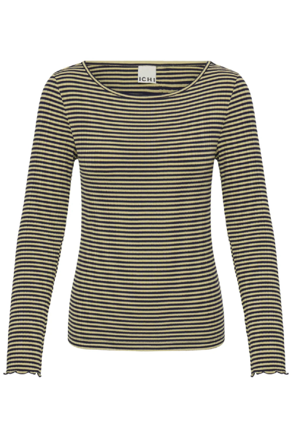 ICHI Cella Long Sleeve Top