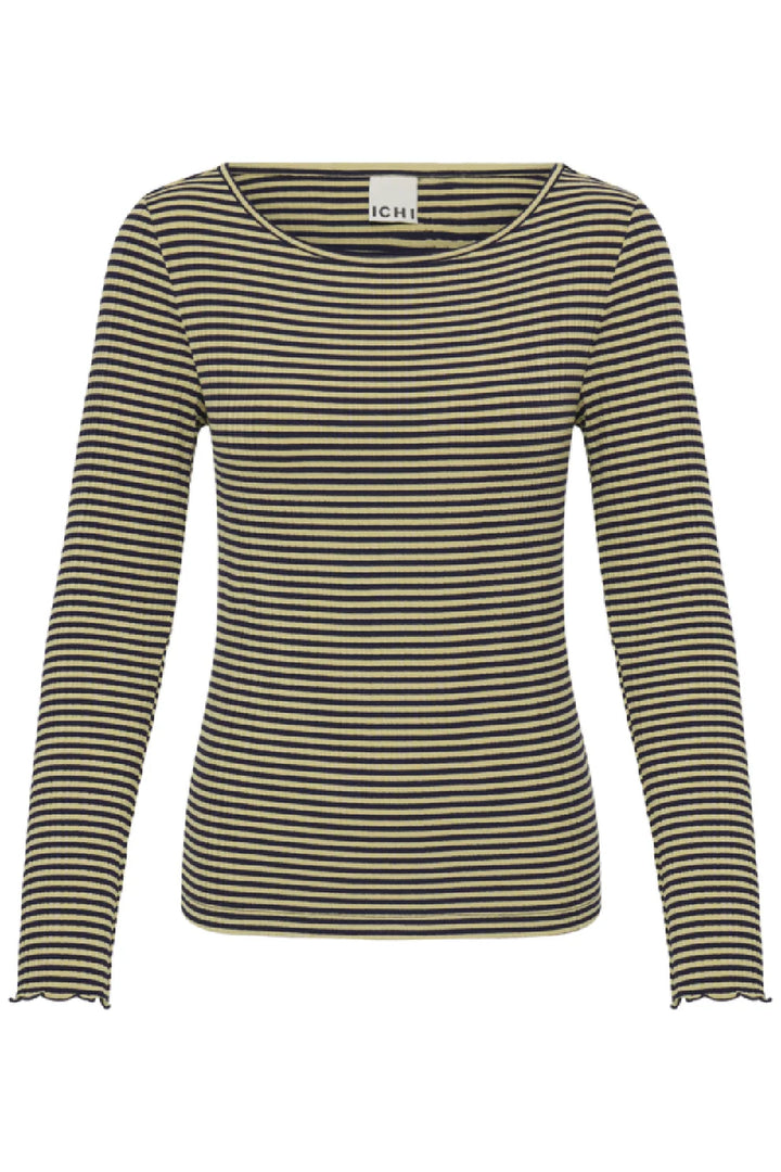 ICHI Cella Long Sleeve Top