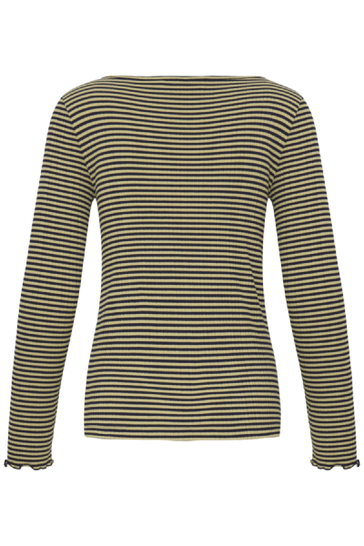 ICHI Cella Long Sleeve Top