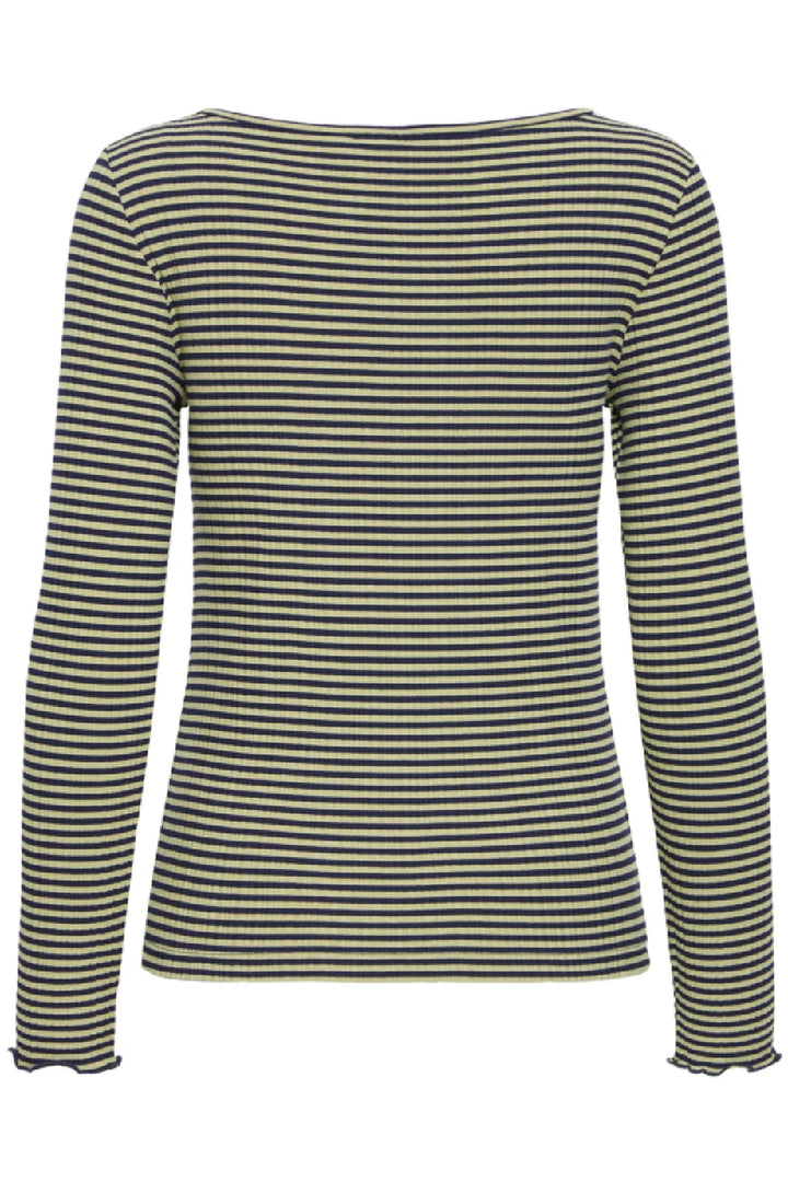ICHI Cella Long Sleeve Top