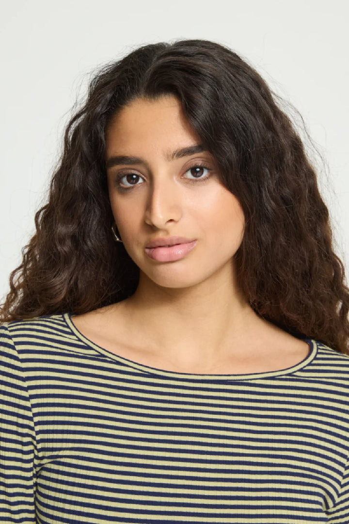 ICHI Cella Long Sleeve Top