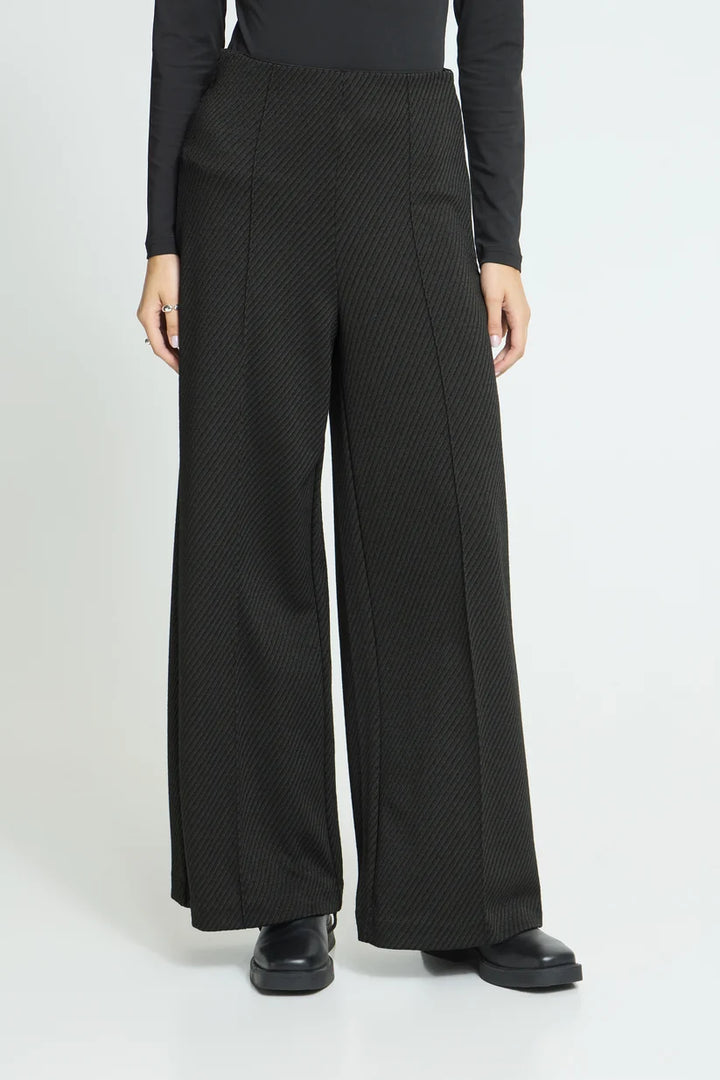 ICHI Kate Twillish Wide Pants