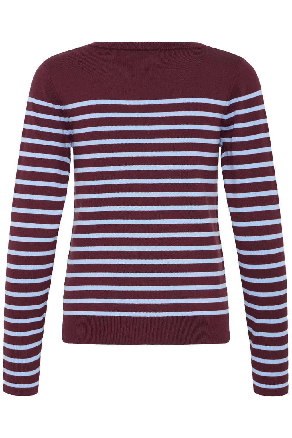 ICHI Luls V-Neck Long Sleeve Pullover
