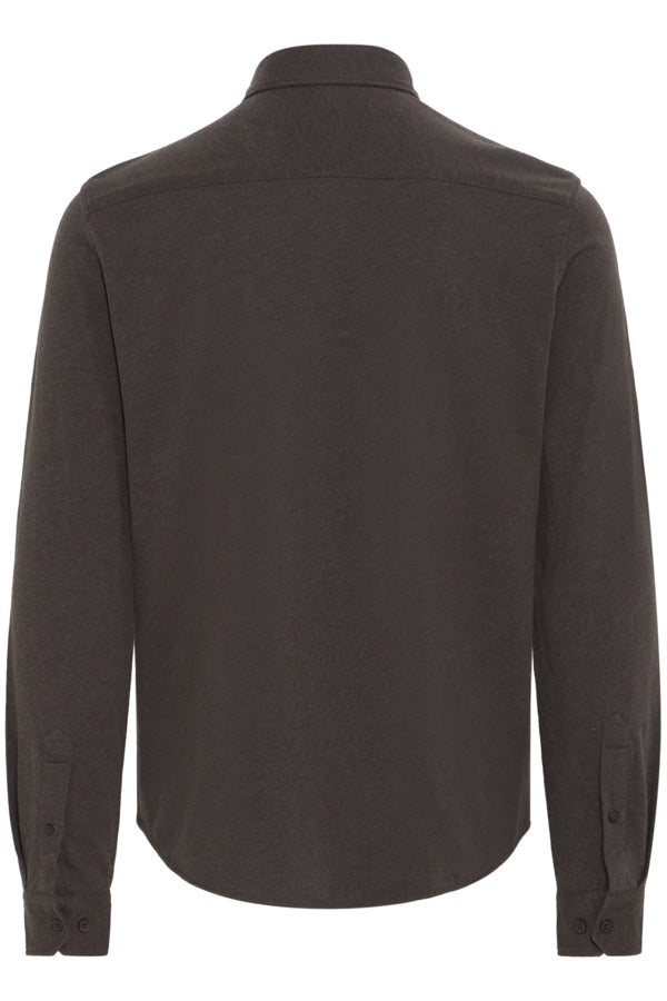 Men's Chocolate Brown Long Sleeve Shirt